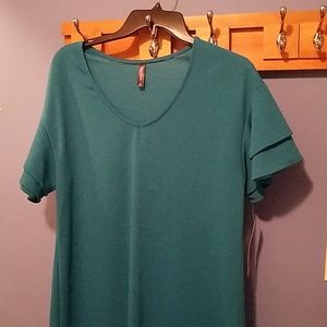 Teal dress